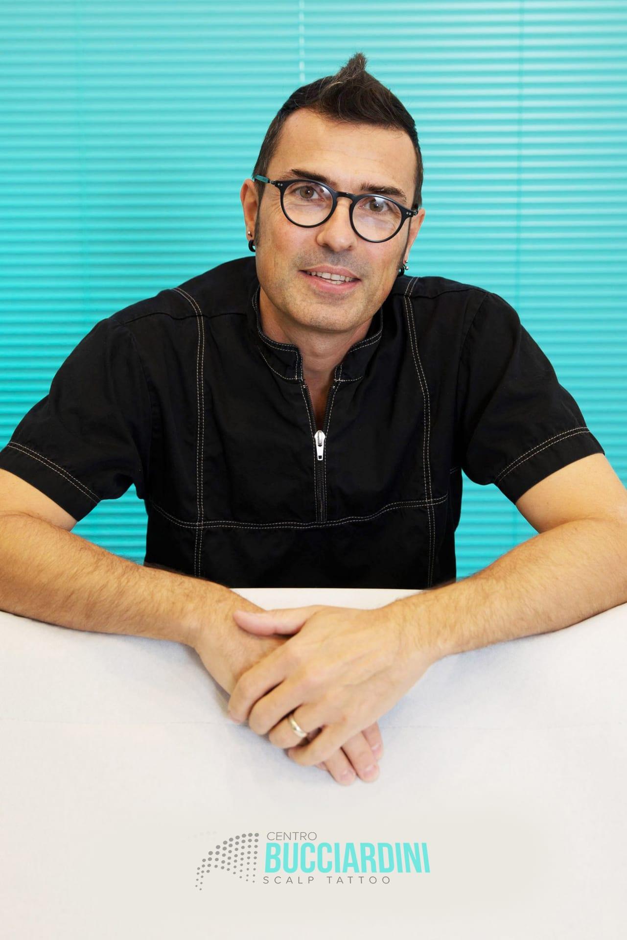 Massimiliano Bucciardini, tricopigmentista a Firenze